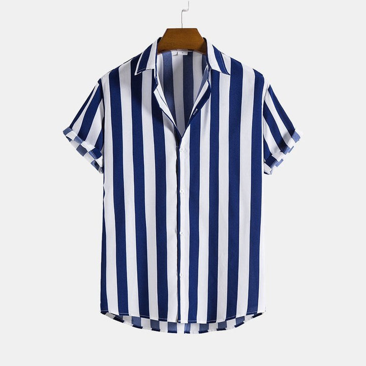 Wide Stripes Cotton Shirts