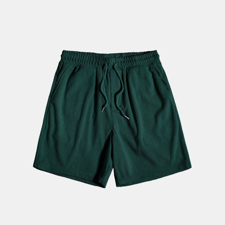 Corduroy Drawstring Shorts