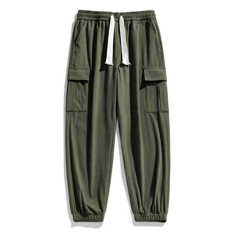 Drawstring Cargo Joggers