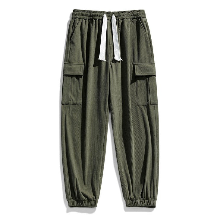 Drawstring Cargo Joggers