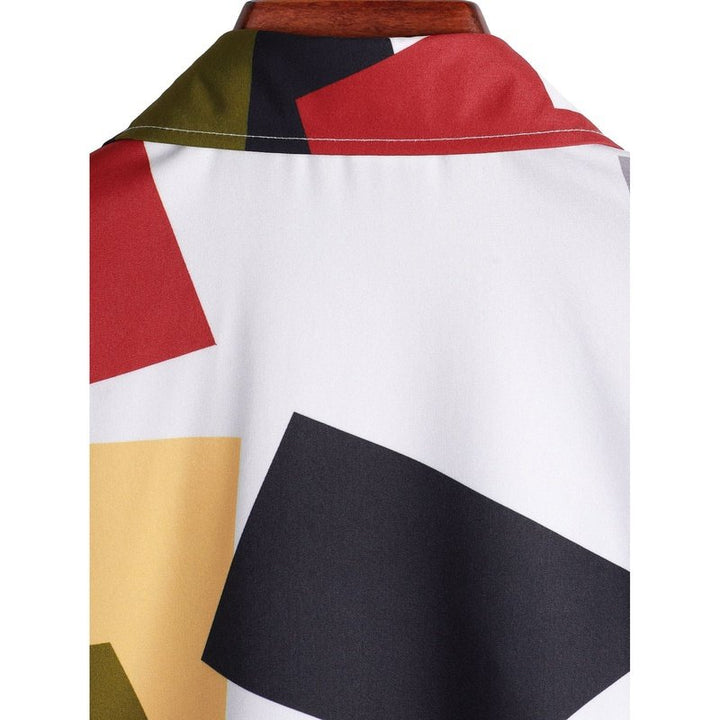 Geometric Print Shirt