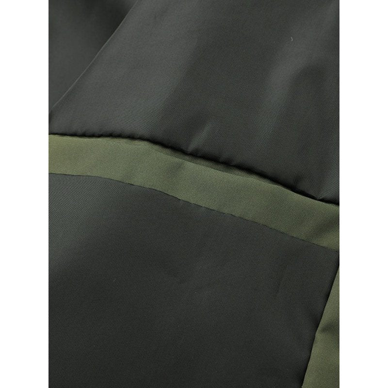 Detachable Hooded Bomber Jacket