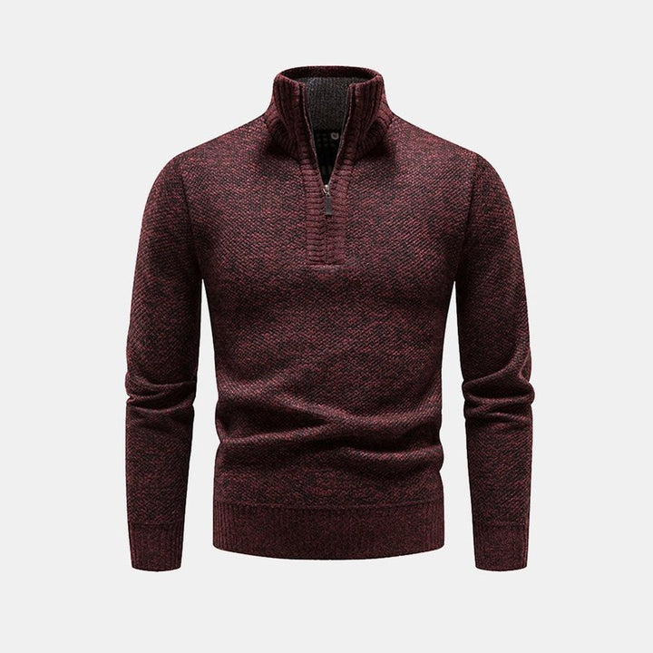 Man Half Zip Sweater