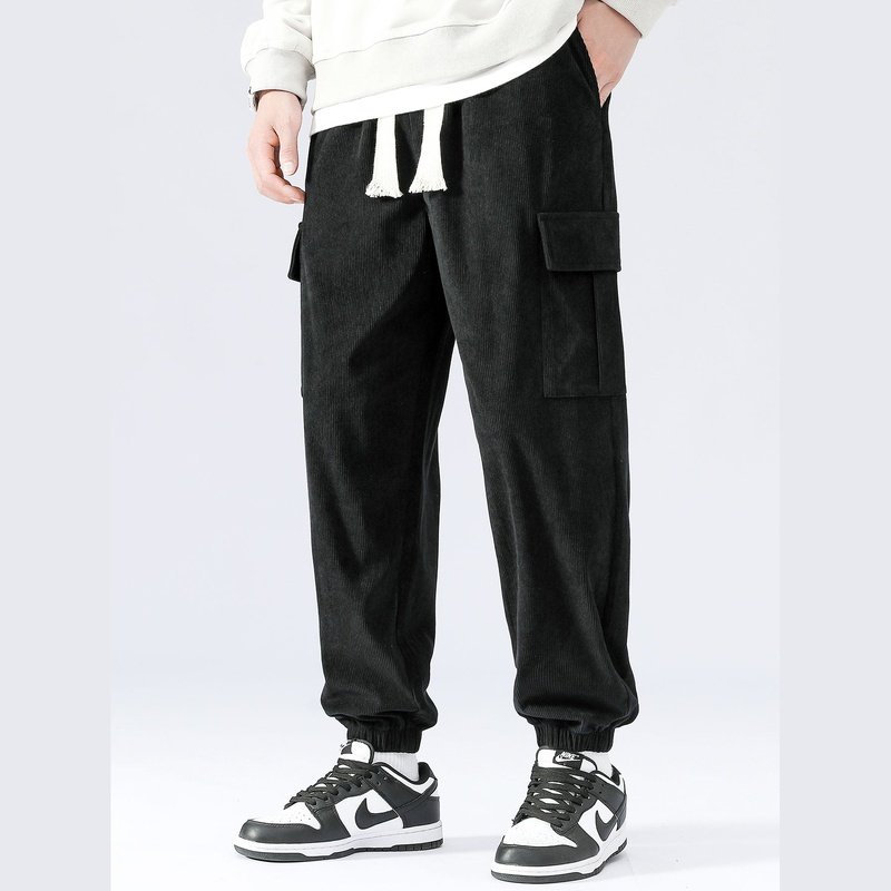 Drawstring Cargo Joggers