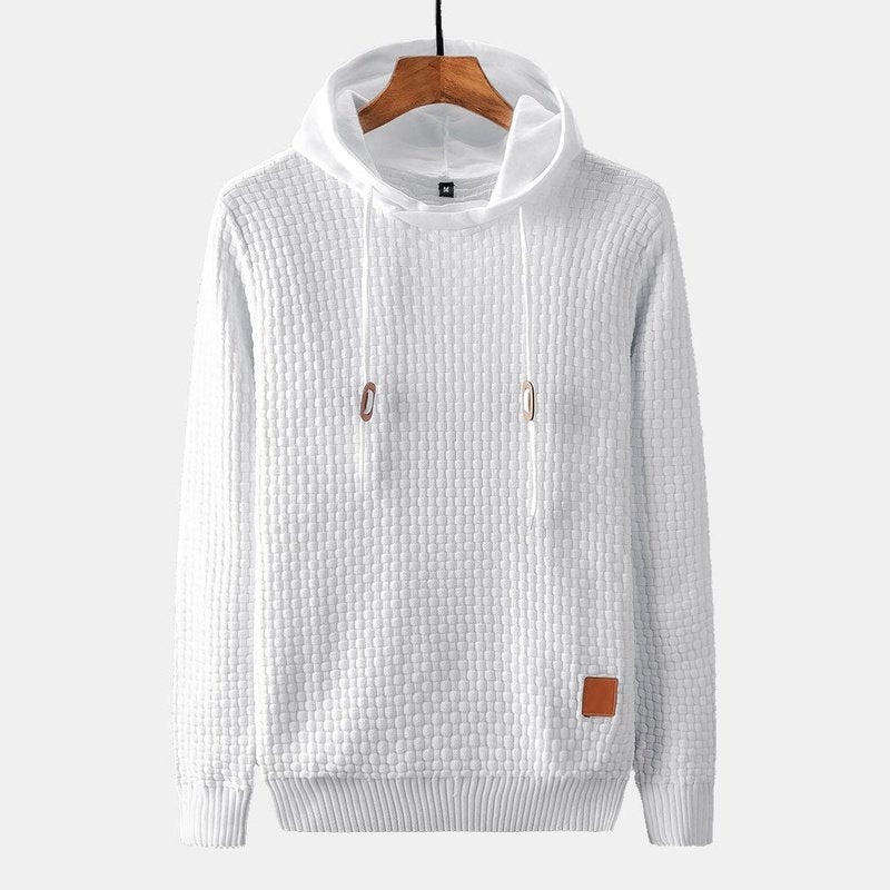 Knit Hooded Sweater