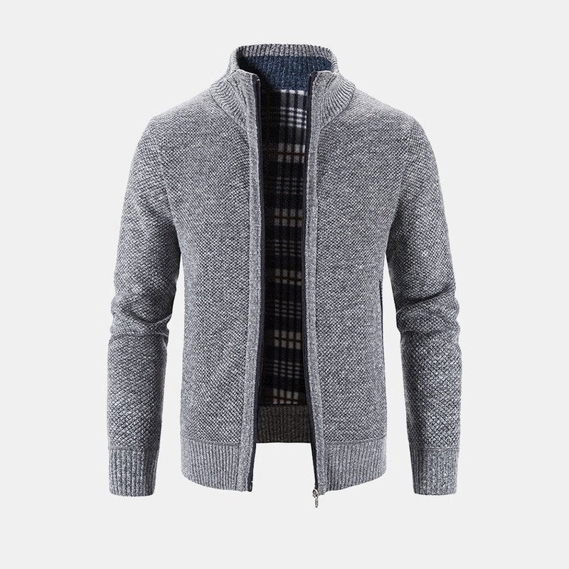 Man Zip Up Sweater