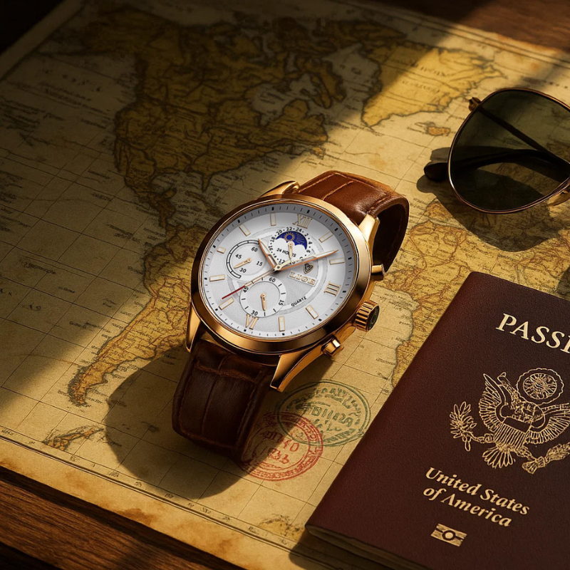 LIGE Classic Sports Watch