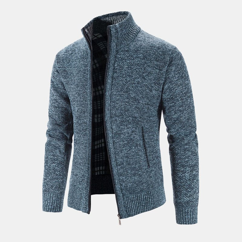 Man Zip Up Sweater