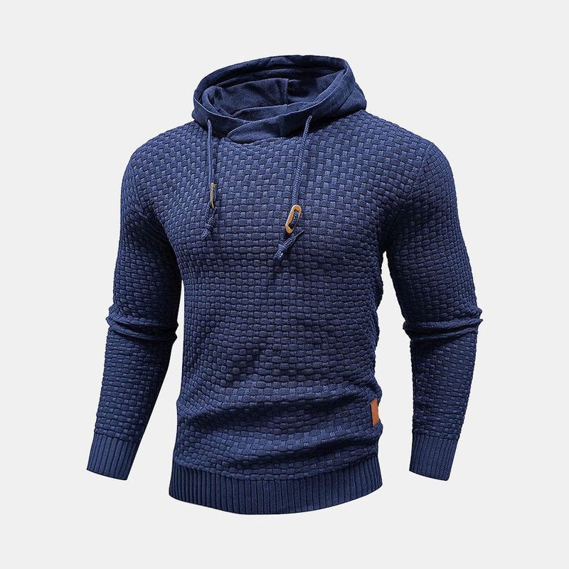 Knit Hooded Sweater