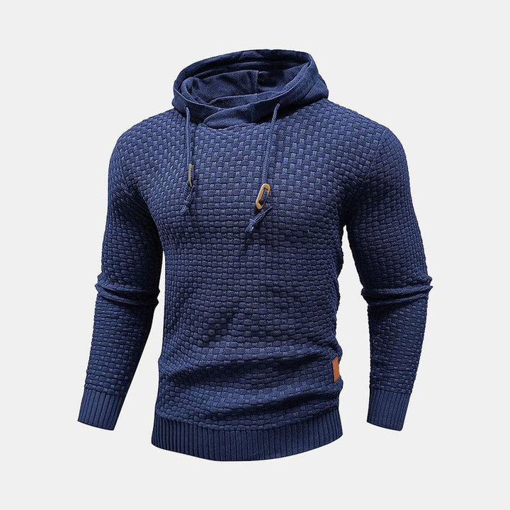 Knit Hooded Sweater