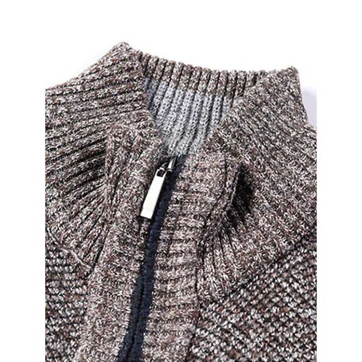 Man Zip Up Sweater