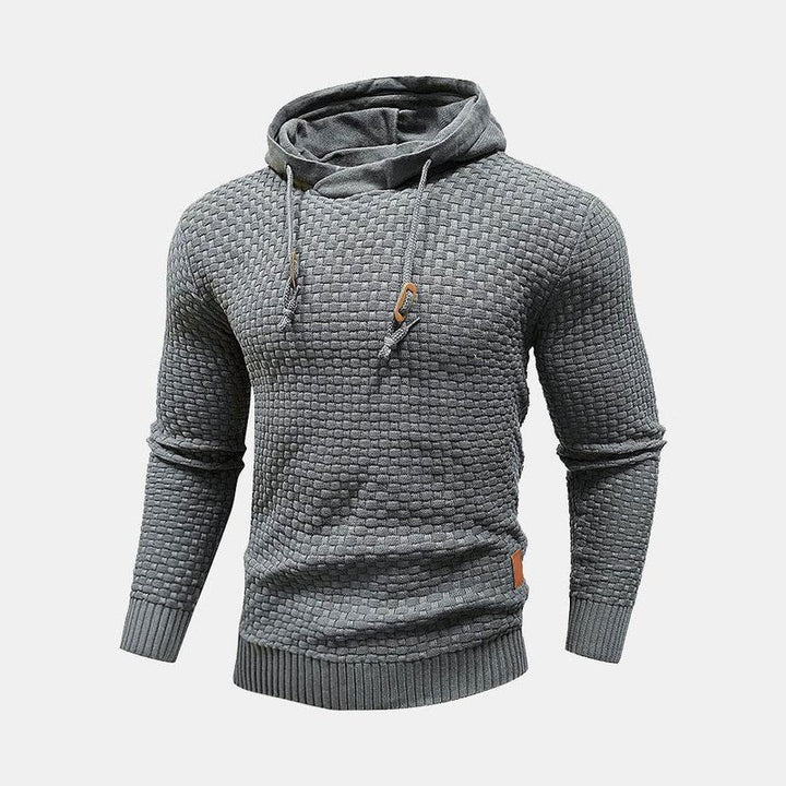 Knit Hooded Sweater