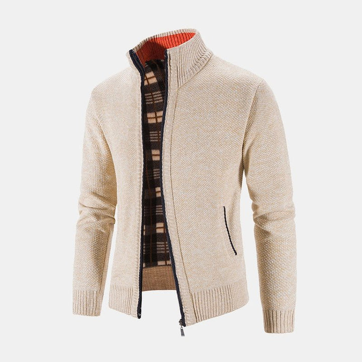 Man Zip Up Sweater