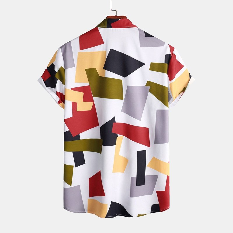 Geometric Print Shirt