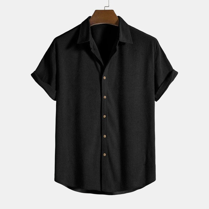 Corduroy Shirt And Shorts
