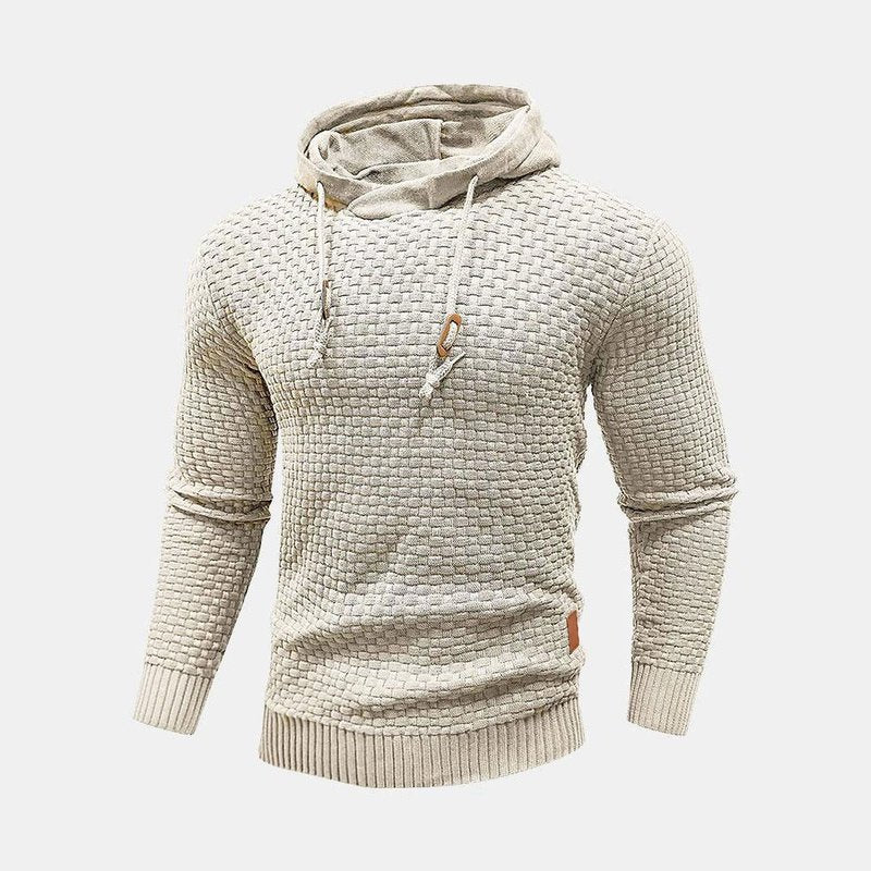 Knit Hooded Sweater