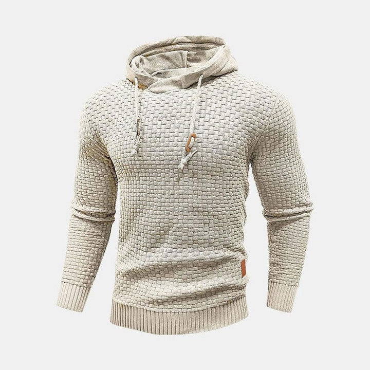 Knit Hooded Sweater