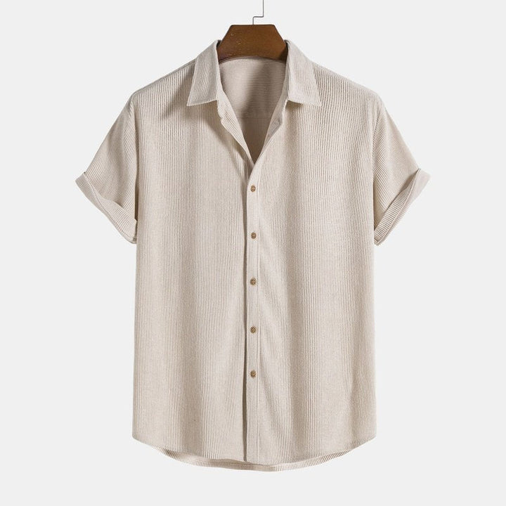Corduroy Shirt And Shorts
