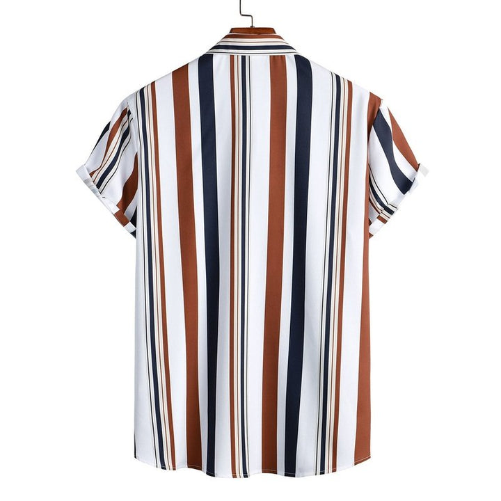 Striped Shirt And Shorts