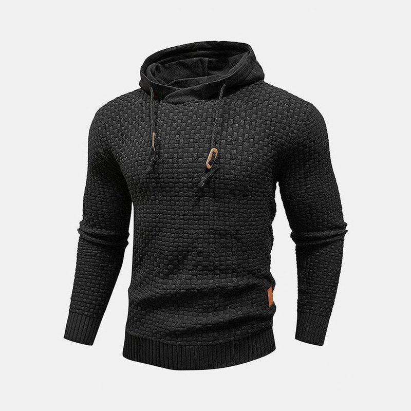 Knit Hooded Sweater