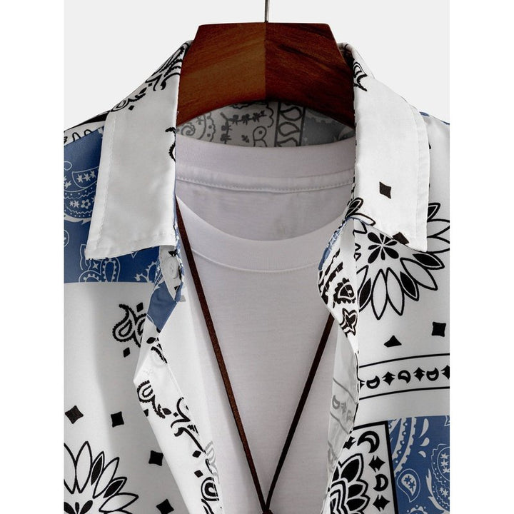 Paisley Print Shirt Random Design