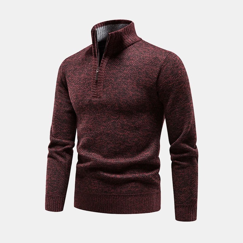Man Half Zip Sweater