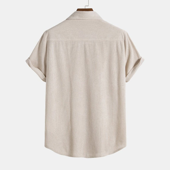 Corduroy Shirt And Shorts