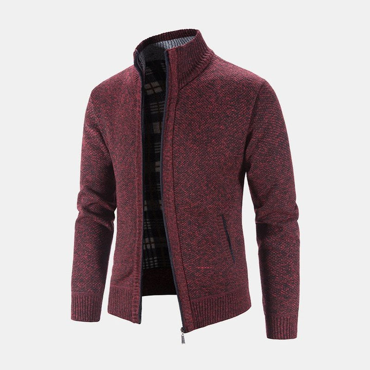 Man Zip Up Sweater