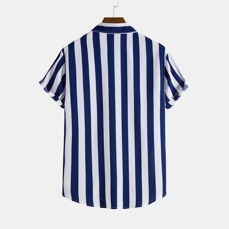 Wide Stripes Cotton Shirts