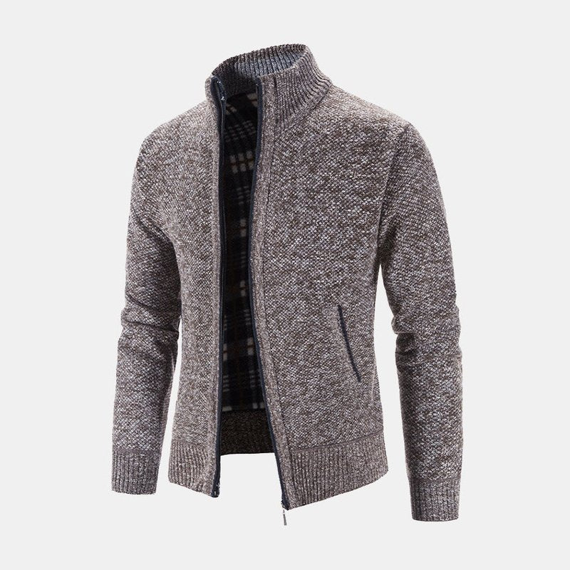 Man Zip Up Sweater