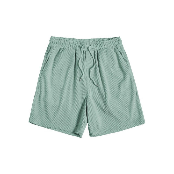 Corduroy Shirt And Shorts