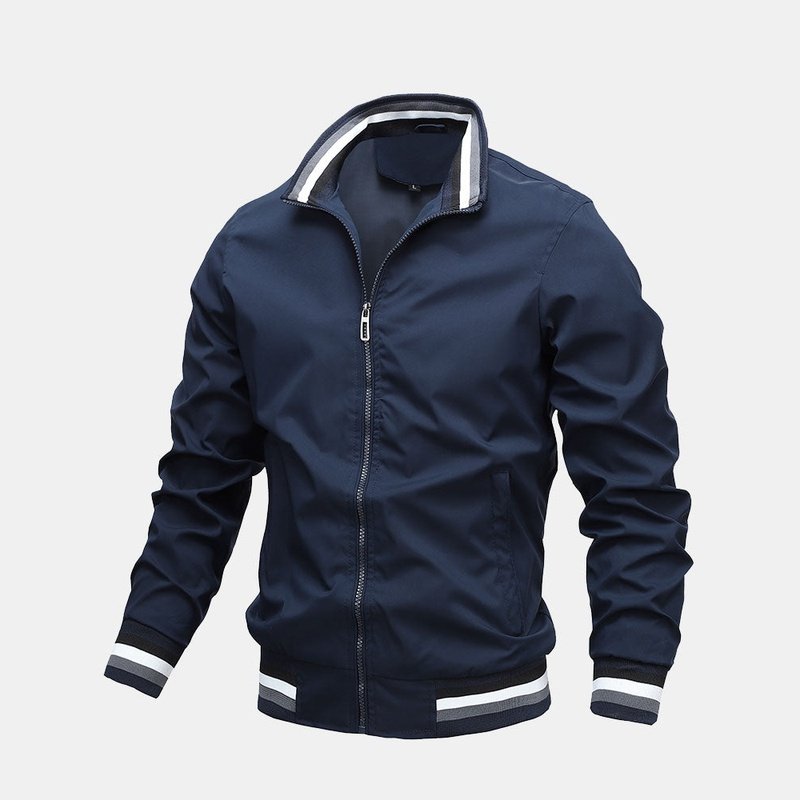Zip Through Harrington Jacket