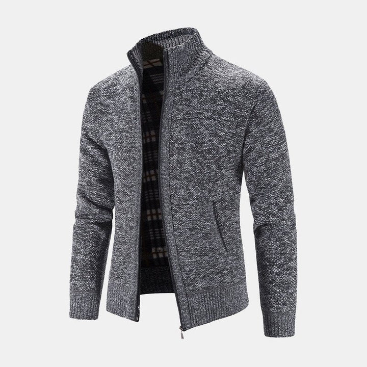 Man Zip Up Sweater