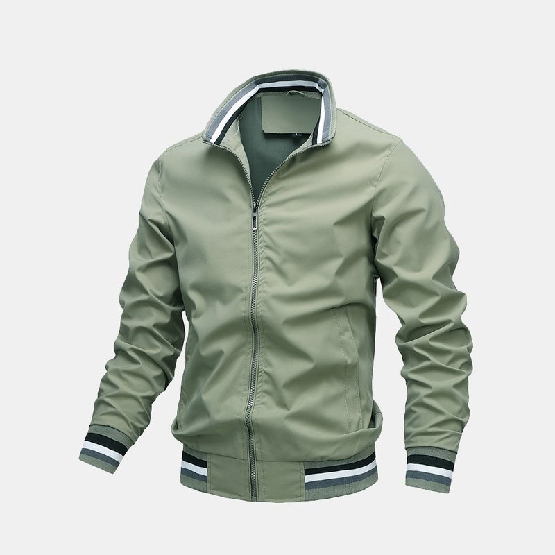 Zip Through Harrington Jacket