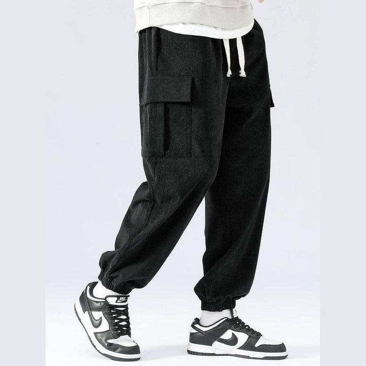 Drawstring Cargo Joggers