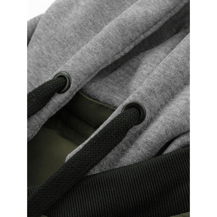 Detachable Hooded Bomber Jacket