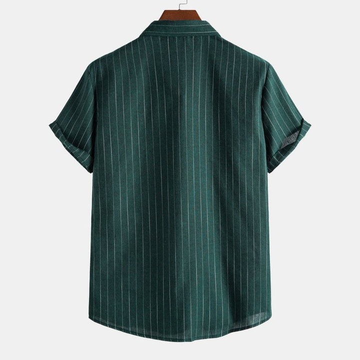 Regular Fit Stripes Shirts