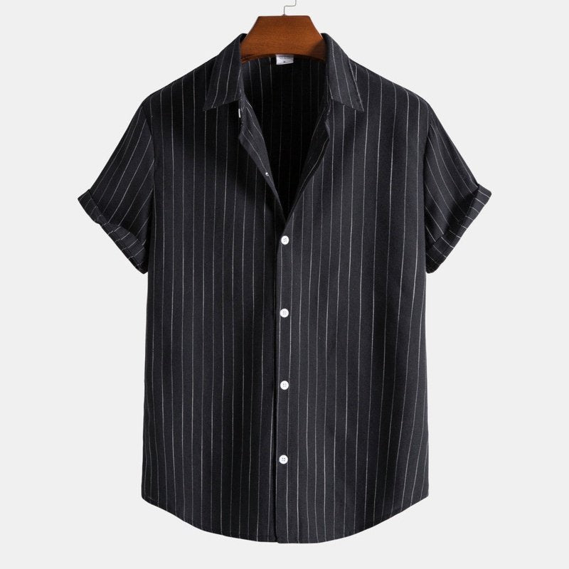 Regular Fit Stripes Shirts