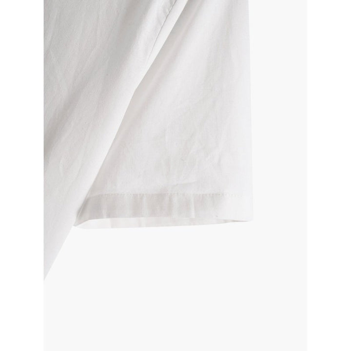 Linen Short Sleeve Basic Shirts