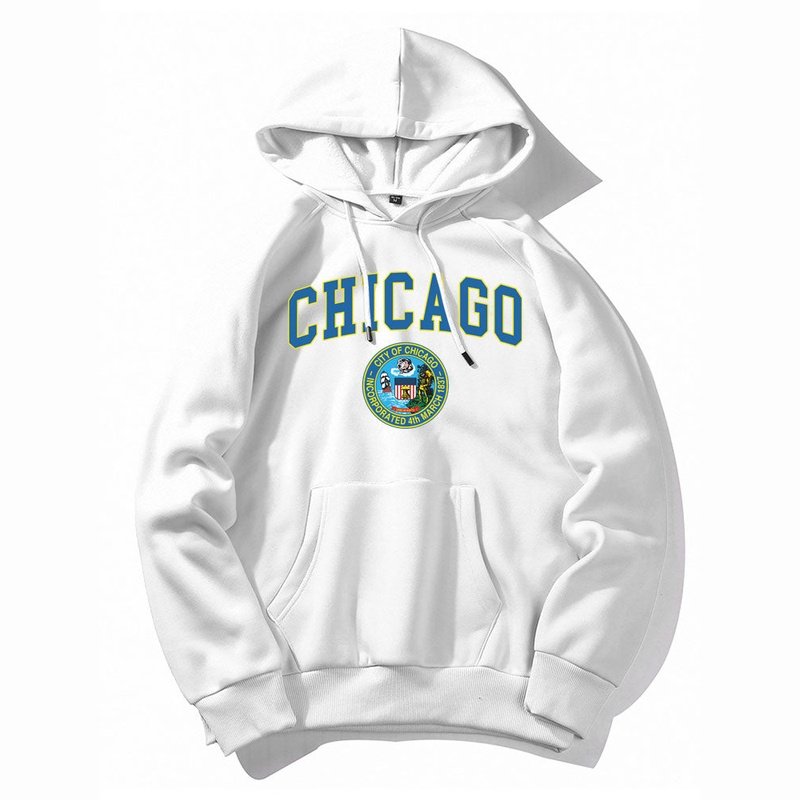 Chicago Print Hoodie