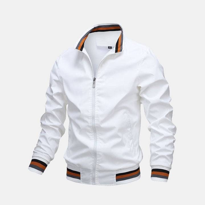 Zip Through Harrington Jacket