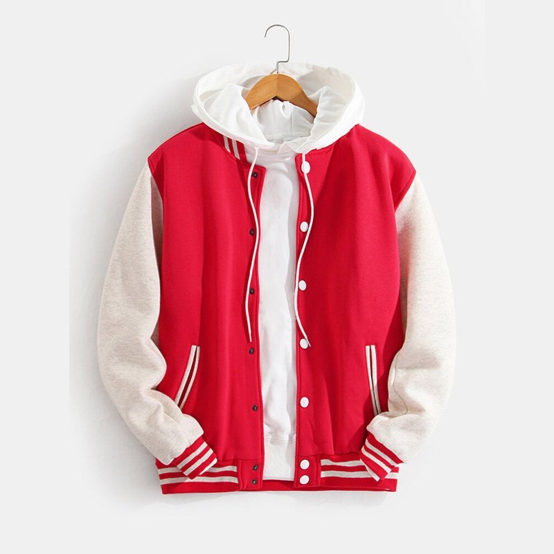 Contrast Baseball Jacket