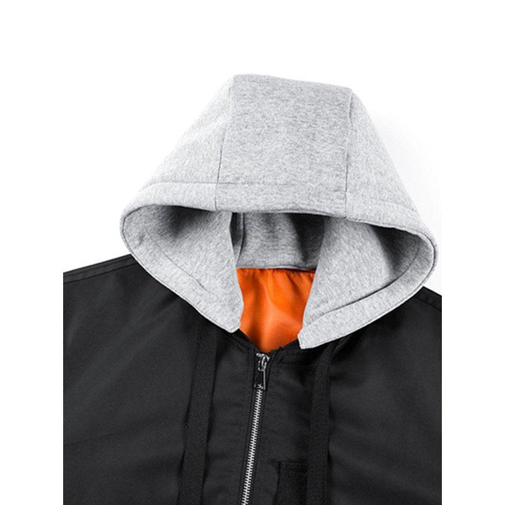 Hooded Bomber Jacket