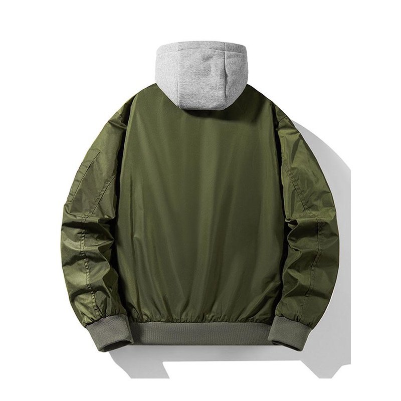 Hooded Bomber Jacket