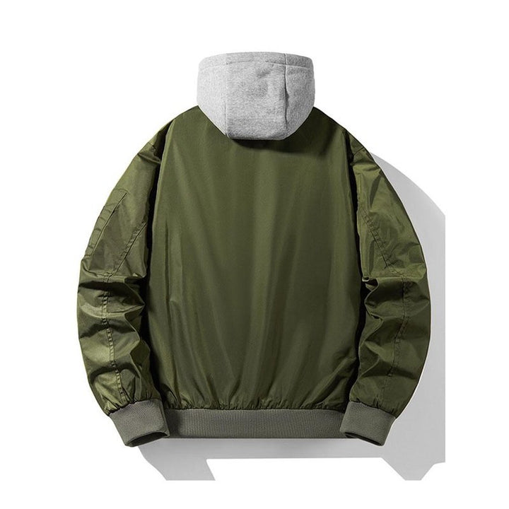 Hooded Bomber Jacket