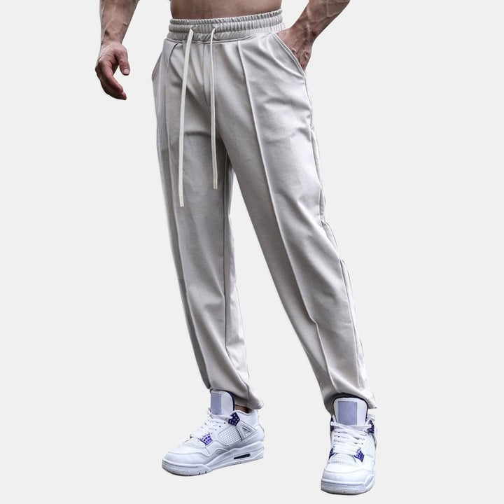 Tapered Pants With Pintuck