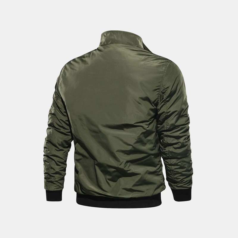 Quilted Lined Funnel Jacket