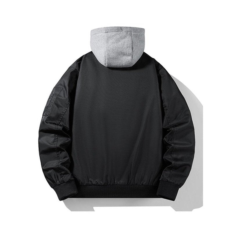 Hooded Bomber Jacket