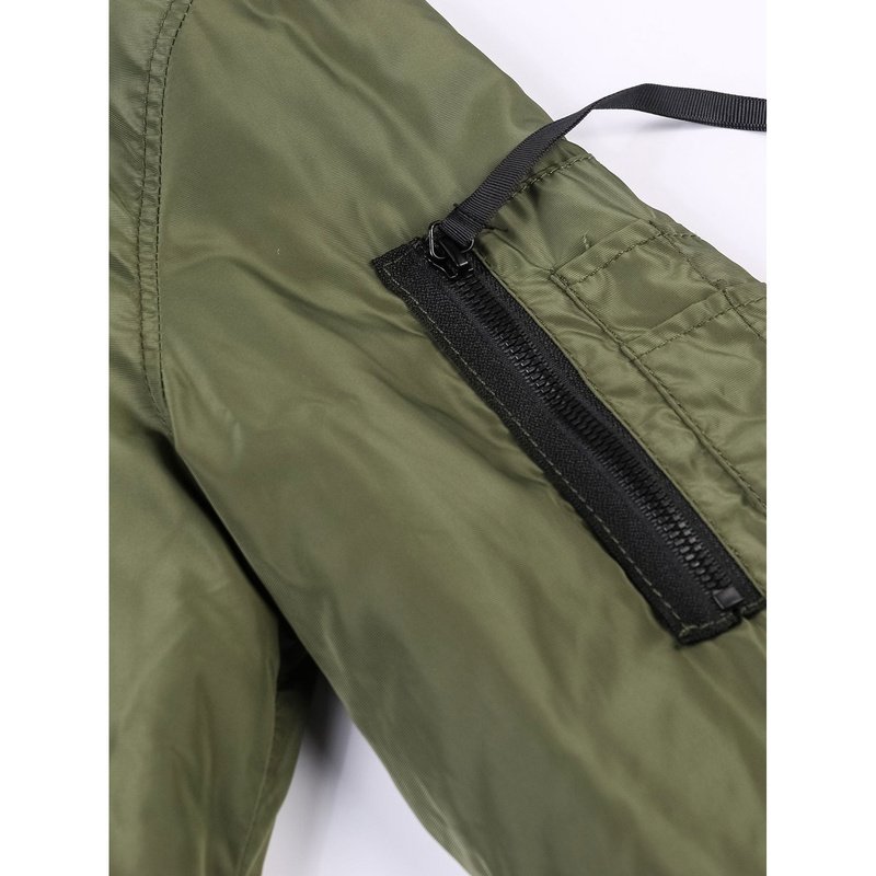 Quilted Lined Funnel Jacket