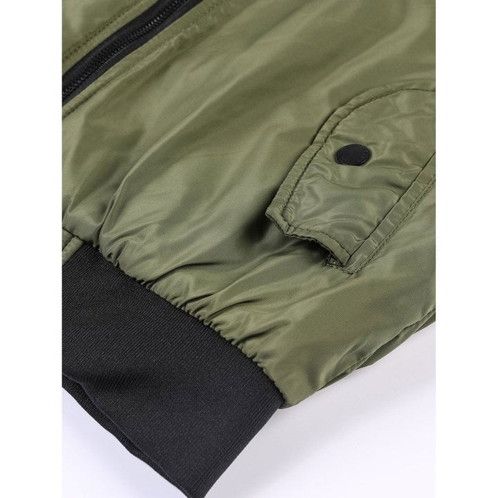 Quilted Lined Funnel Jacket